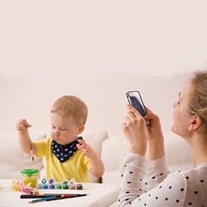 Hey, parents! Take your baby off social media
