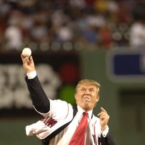 Throwing strikes is not on Donald Trump's agenda