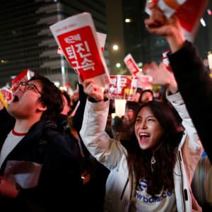 In South Korea, the young rise up against a president—and a society