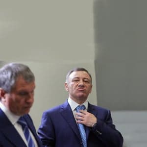 These are the Russians under sanctions by the West
