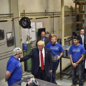 Donald Trump, man of steel