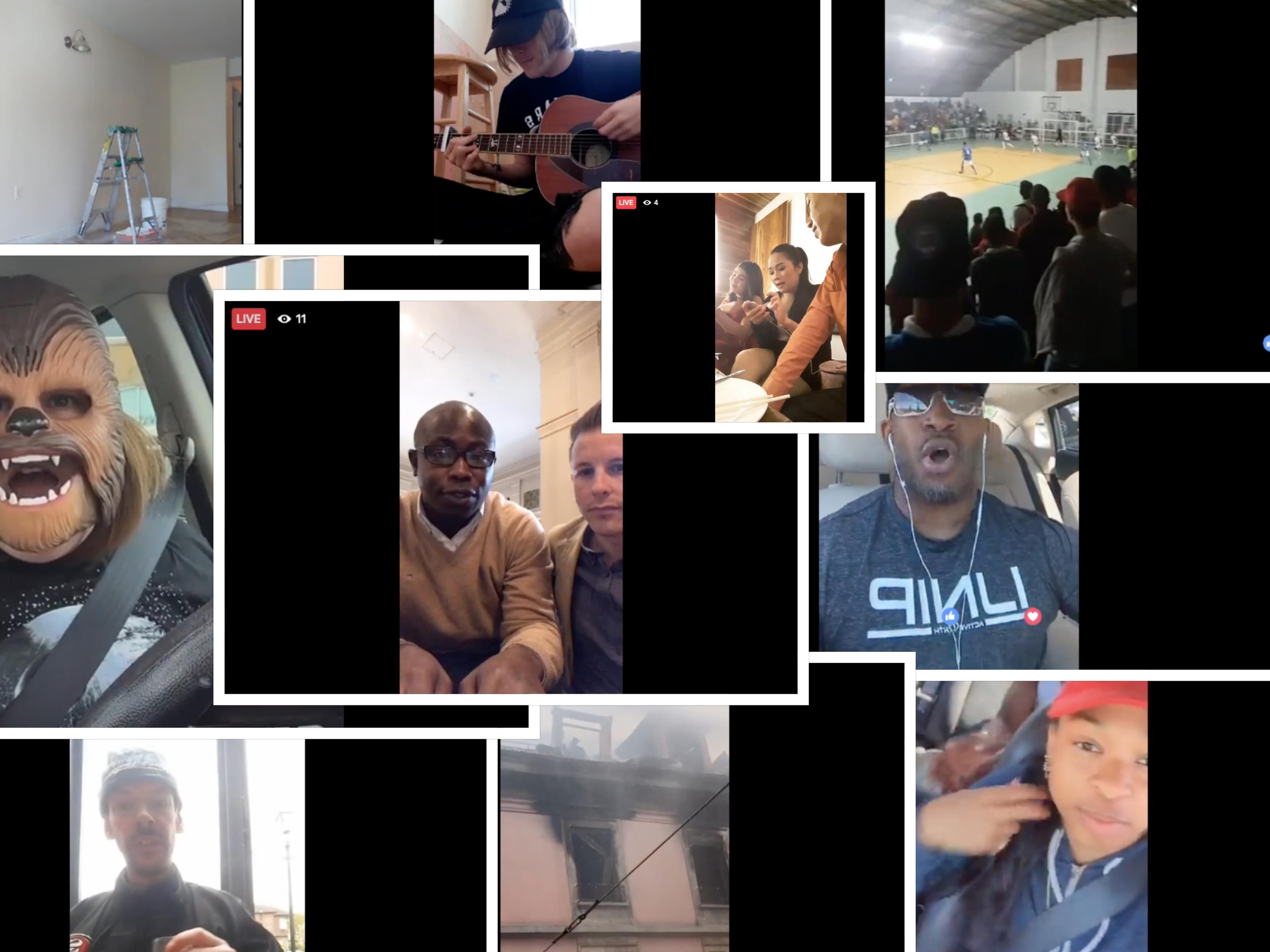 Facebook watching: Nine hours in the world of Facebook Live