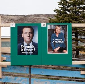 The quiet vote of New France's last remnant, nearer St. John's than Paris