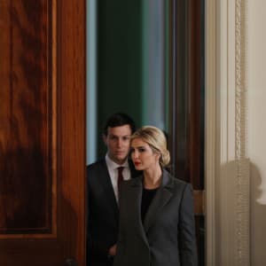 Donald Trump takes his daughter to work