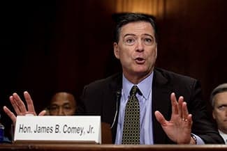 Trump fires FBI director James Comey for "not doing a good job"