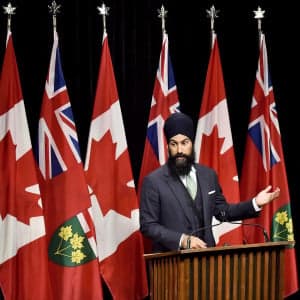 Conservatives might be cheering hardest for Jagmeet Singh