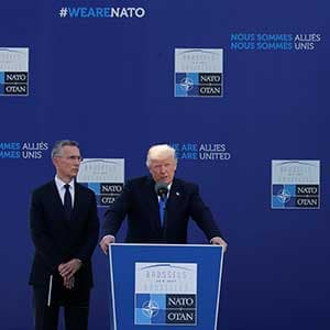 Listen up NATO, Donald Trump is speaking