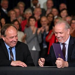 Big changes in store for B.C. under NDP and Greens