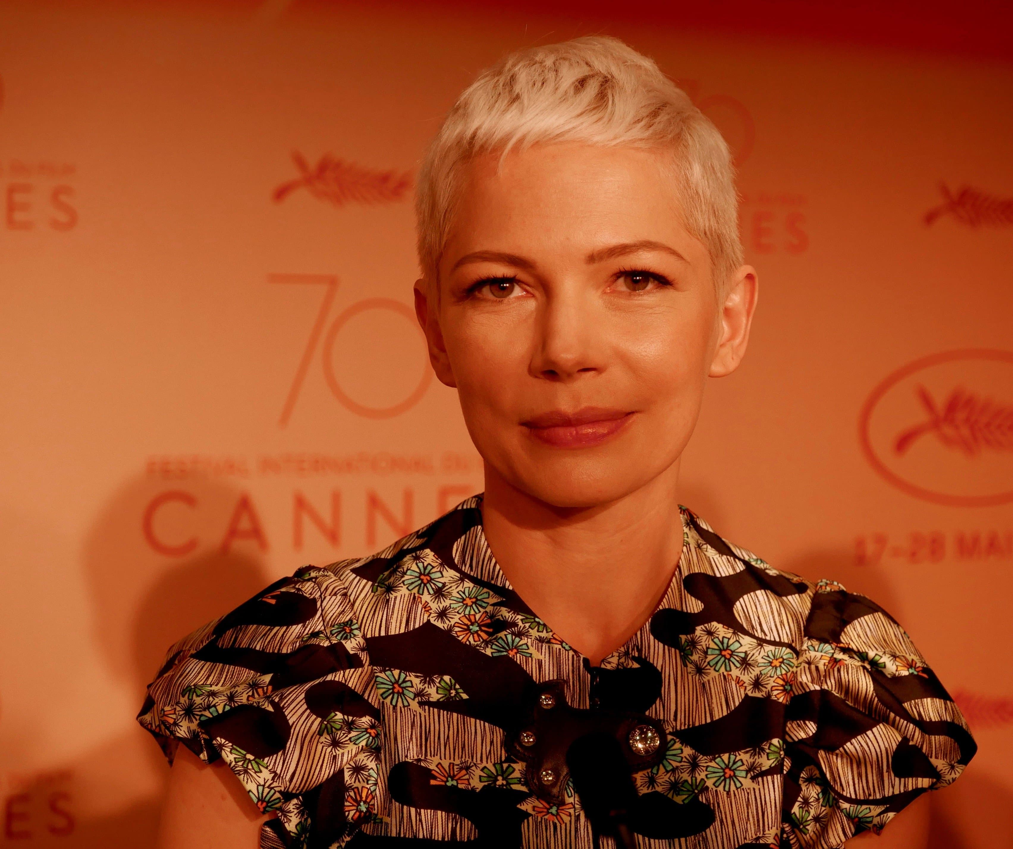 Michelle Williams gives Cannes a lesson in being a mother
