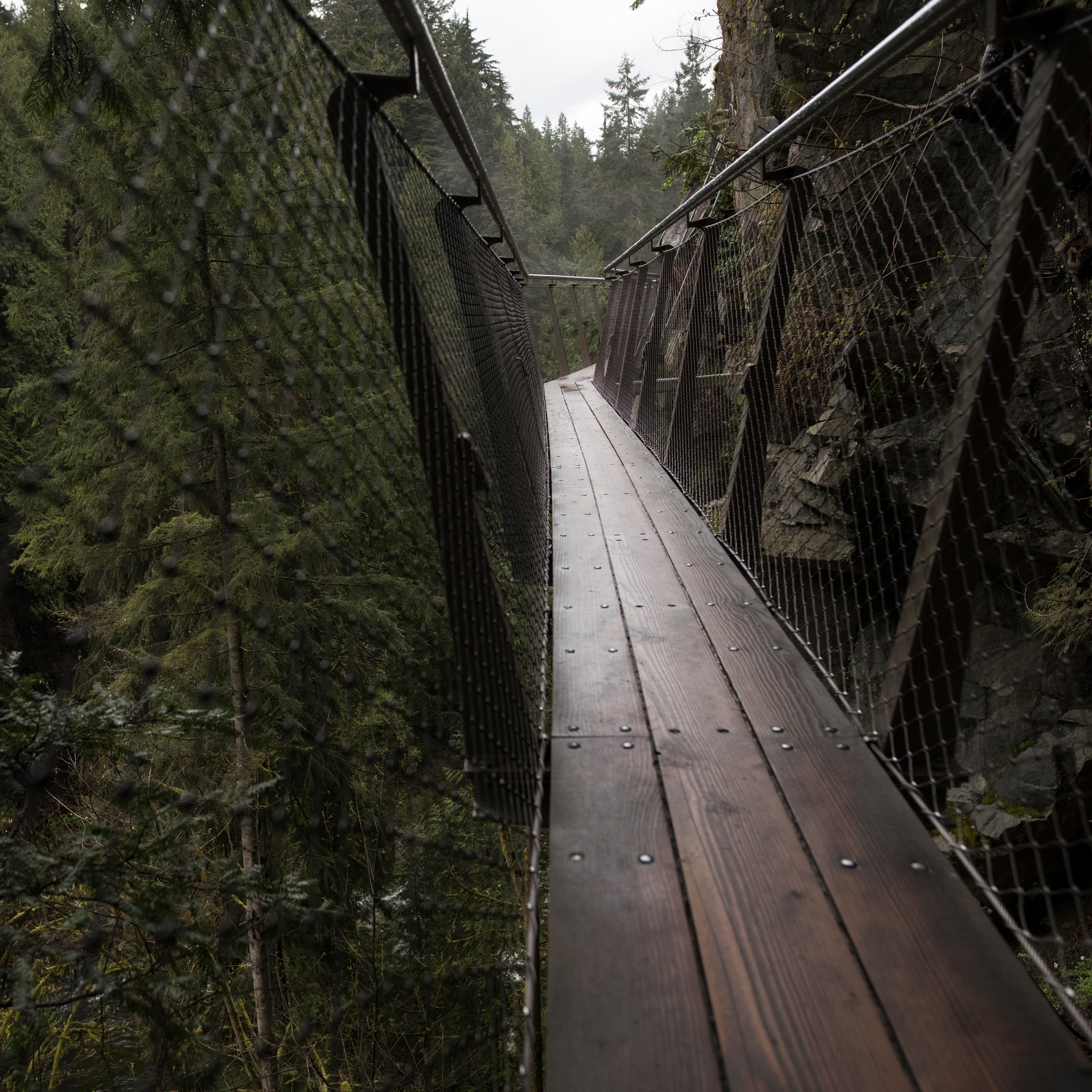 What it feels like to walk the Capilano Suspension Bridge and Cliffwalk