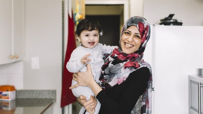 Three Syrian mothers share stories of starting over