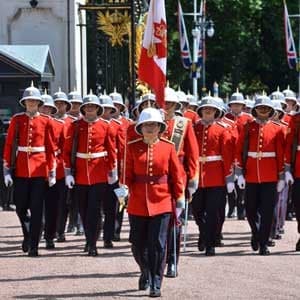 Why a Canadian soldier led the Queen's Guard