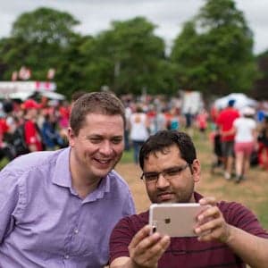 Andrew Scheer's first Canada Day as Tory leader