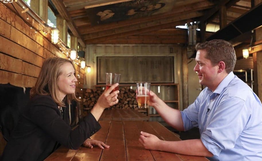 A beer with Andrew Scheer: Tories' leader, popcorn addict… feminist?