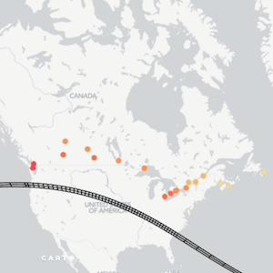The solar eclipse: what will Canadians see?