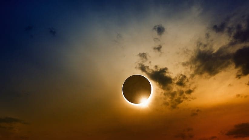 Awe and humility in the face of the eclipse
