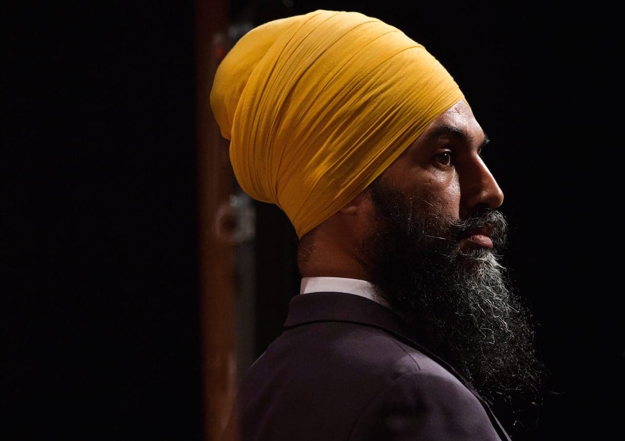 Why should Jagmeet Singh have to meet racist heckling with ‘love and courage’?