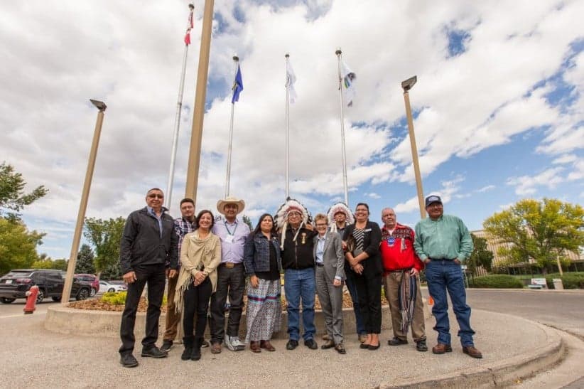 Why an Alberta college is flying the Blackfoot Confederacy flag
