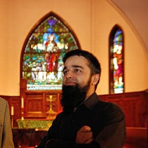 Little mosque in an Anglican church