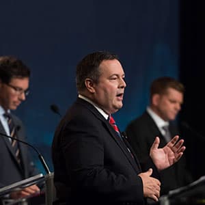 For Jason Kenney and Brian Jean, it's Alberta versus the world