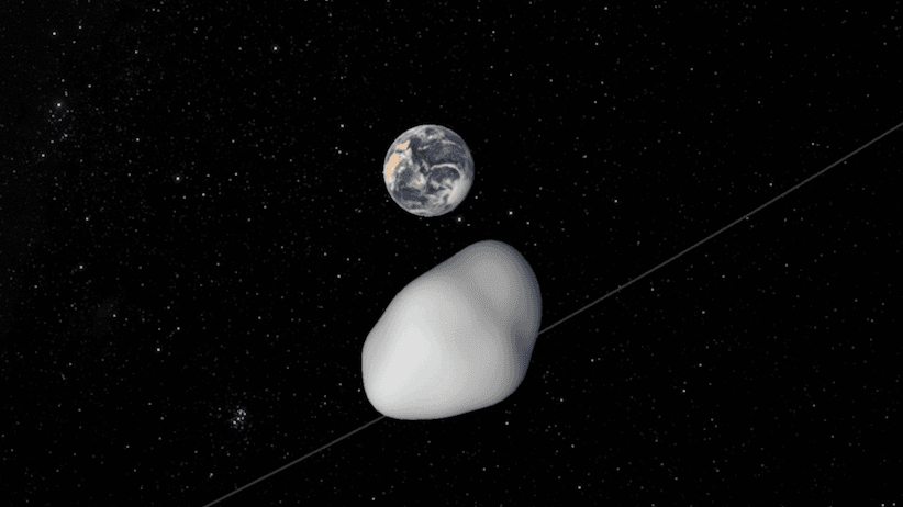 Asteroid TC4 live video: Watch as it passes between Earth and the Moon
