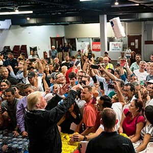 For Trump, Puerto Rico may be the last best test of his political word