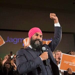 Jagmeet Singh wins leadership of the federal NDP