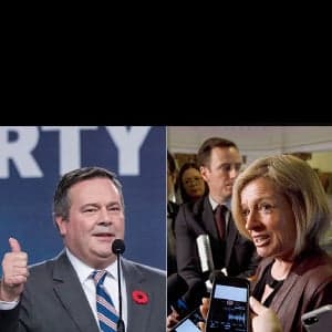 The battle of Notley the oil-hater vs Kenney the bully