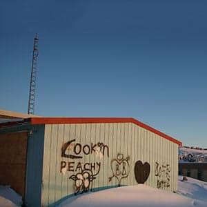 An Iqaluit woman's war on obscene graffiti