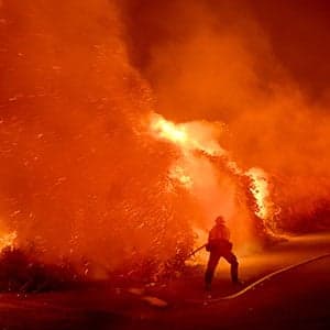 California wildfires: Stunning photos show devastation caused by the blazes