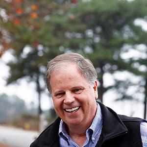 Roy Moore's challenger, Doug Jones, attempts the impossible