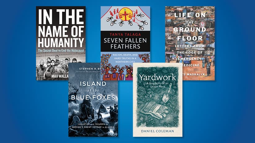 The 2017 RBC Taylor Prize shortlisted books.