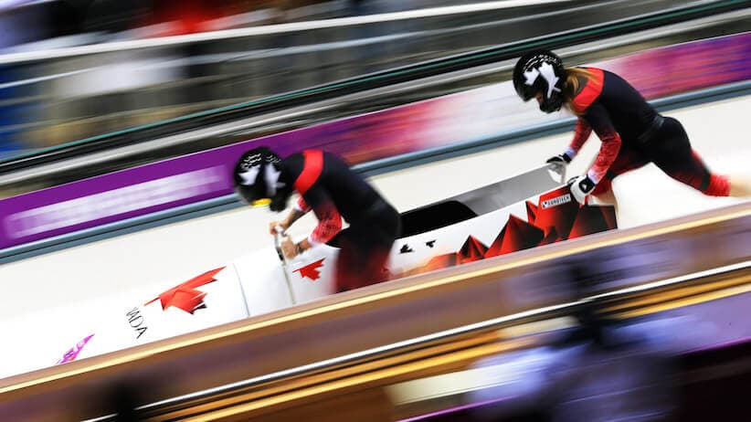Team Canada bobsled