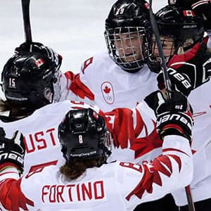 A women's hockey juggernaut, brought to you by small cities and towns