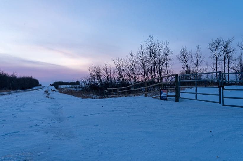 Gerald Stanley’s farm