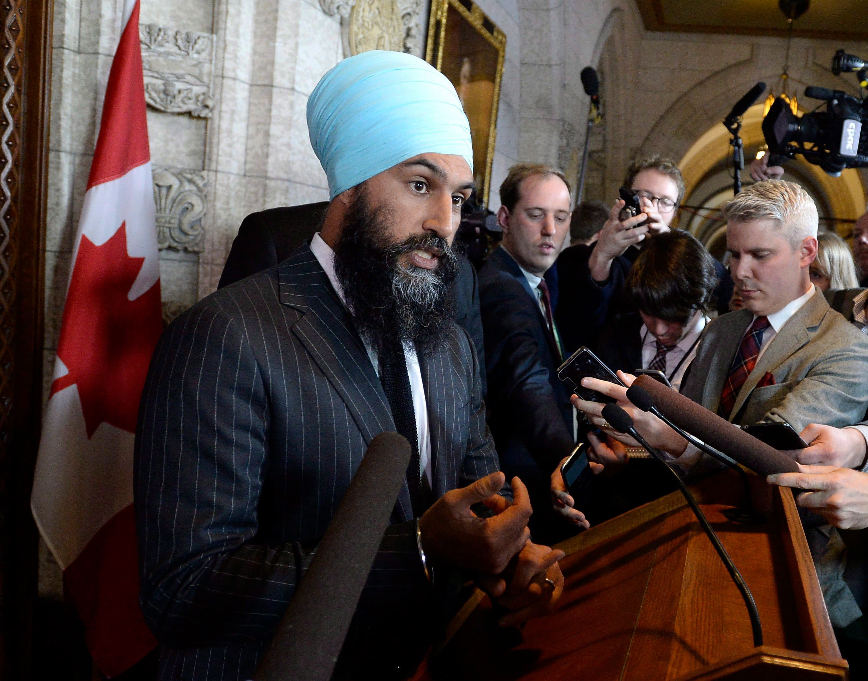 The NDP falls back in line behind a 'mature' Jagmeet Singh
