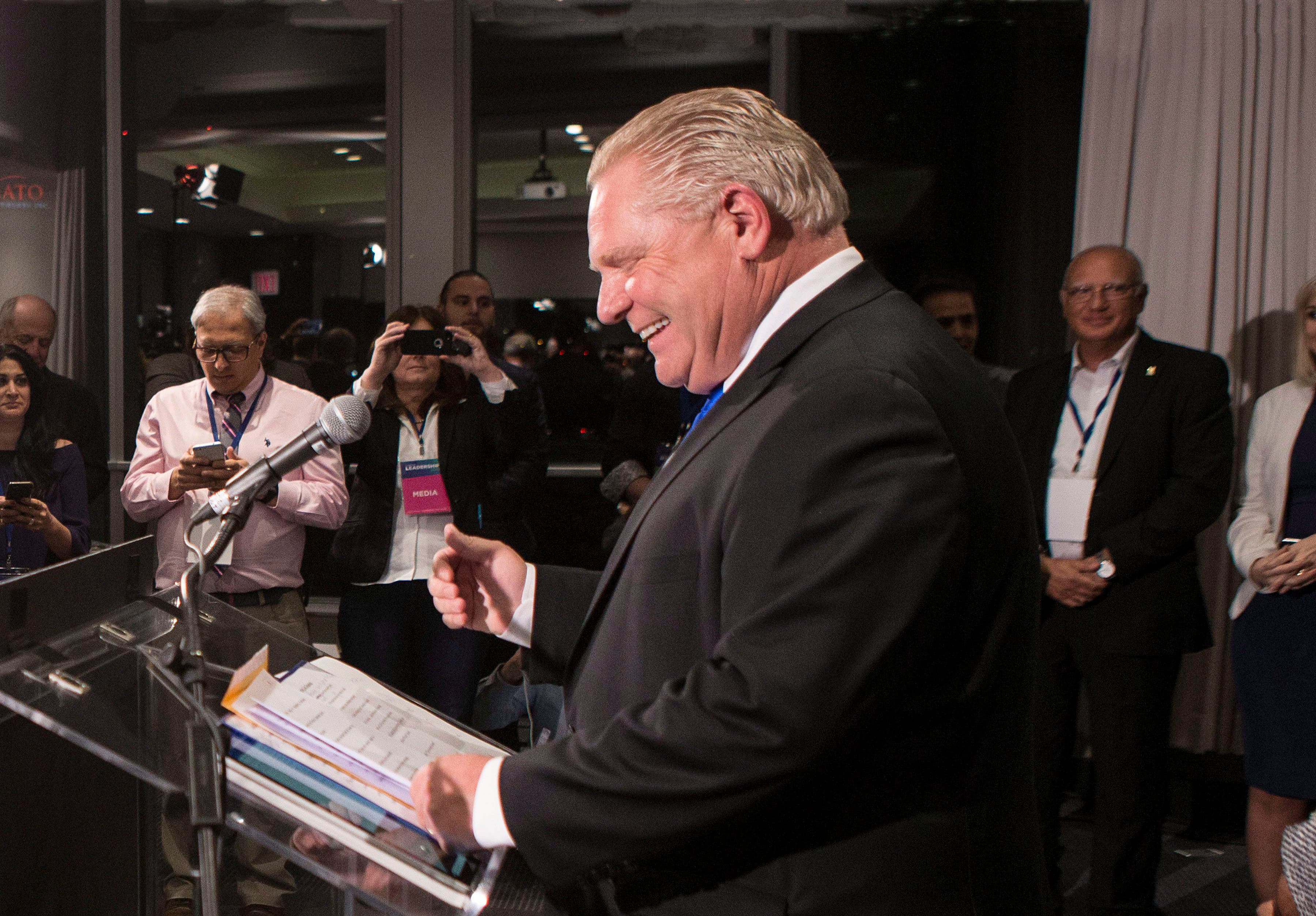 Doug Ford's speech: 'To the people of Ontario, I say relief is on its way.' - Transcript