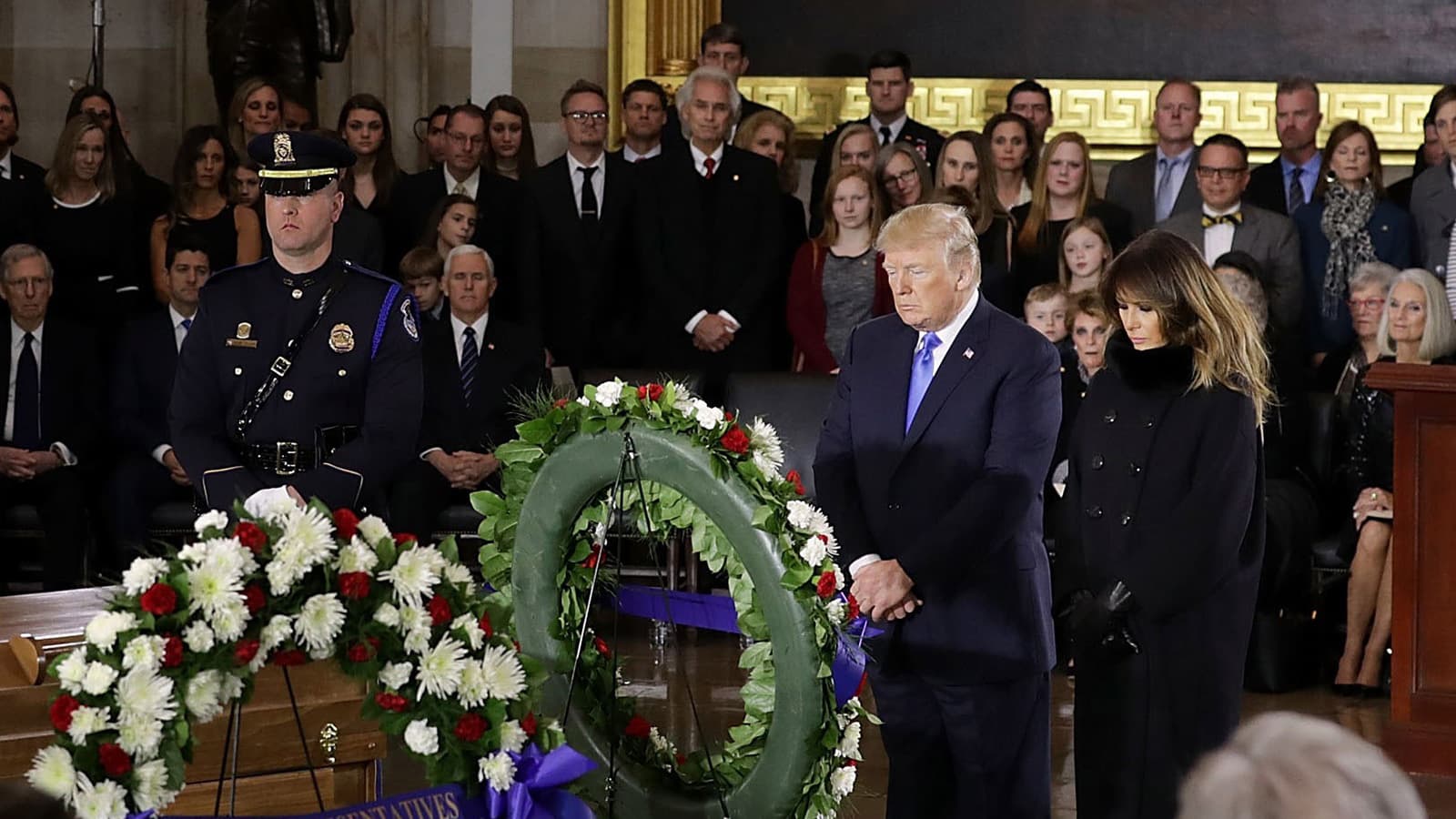 Donald Trump's pilgrimage for Billy Graham