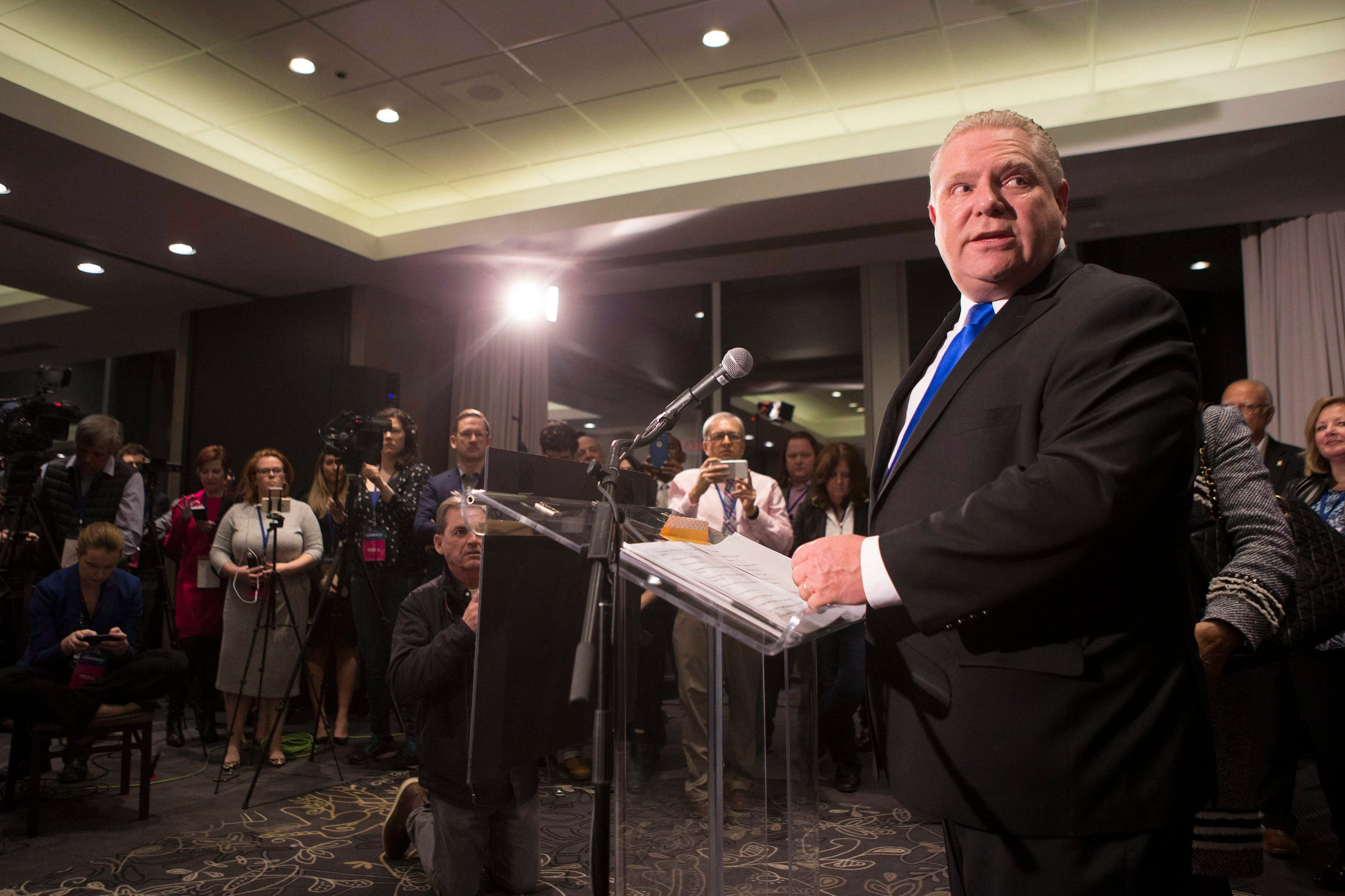 Deja-vu Doug Ford: In Toronto, the Ontario PC leader jogs old memories