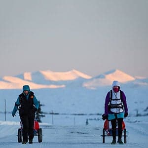 Inside Jennifer Stronge's quest to finish an extreme ultra-marathon in the Arctic