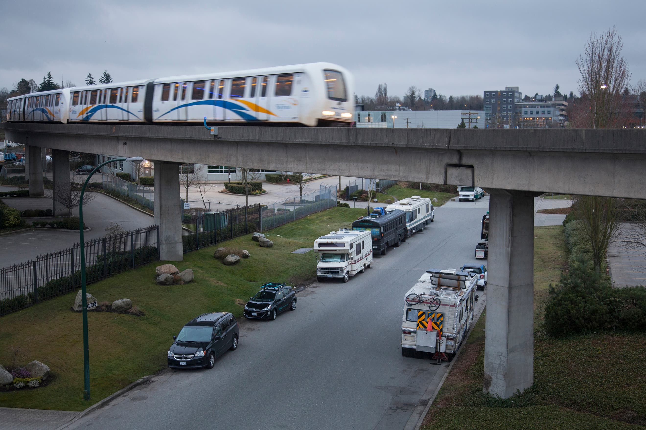 Vancouver real estate is so crazy construction workers have to live under Skytrain tracks