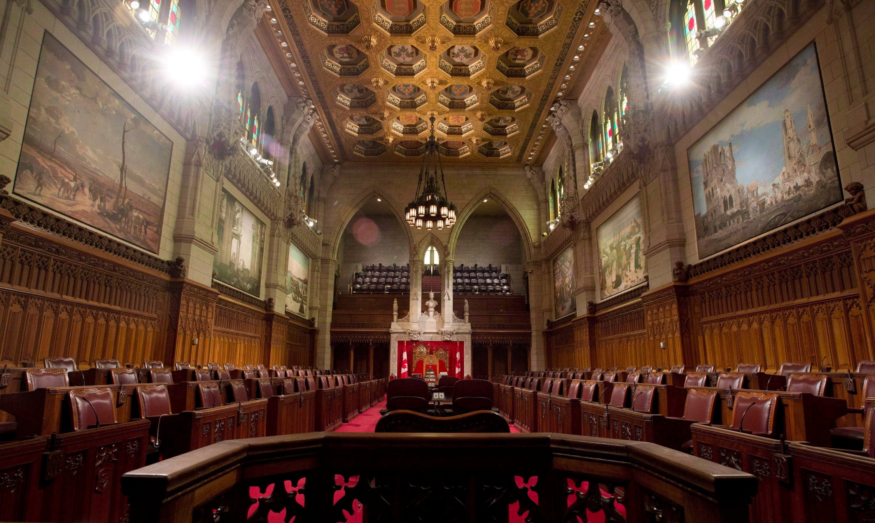 The Canadian senator who ranted in the Senate about American hockey