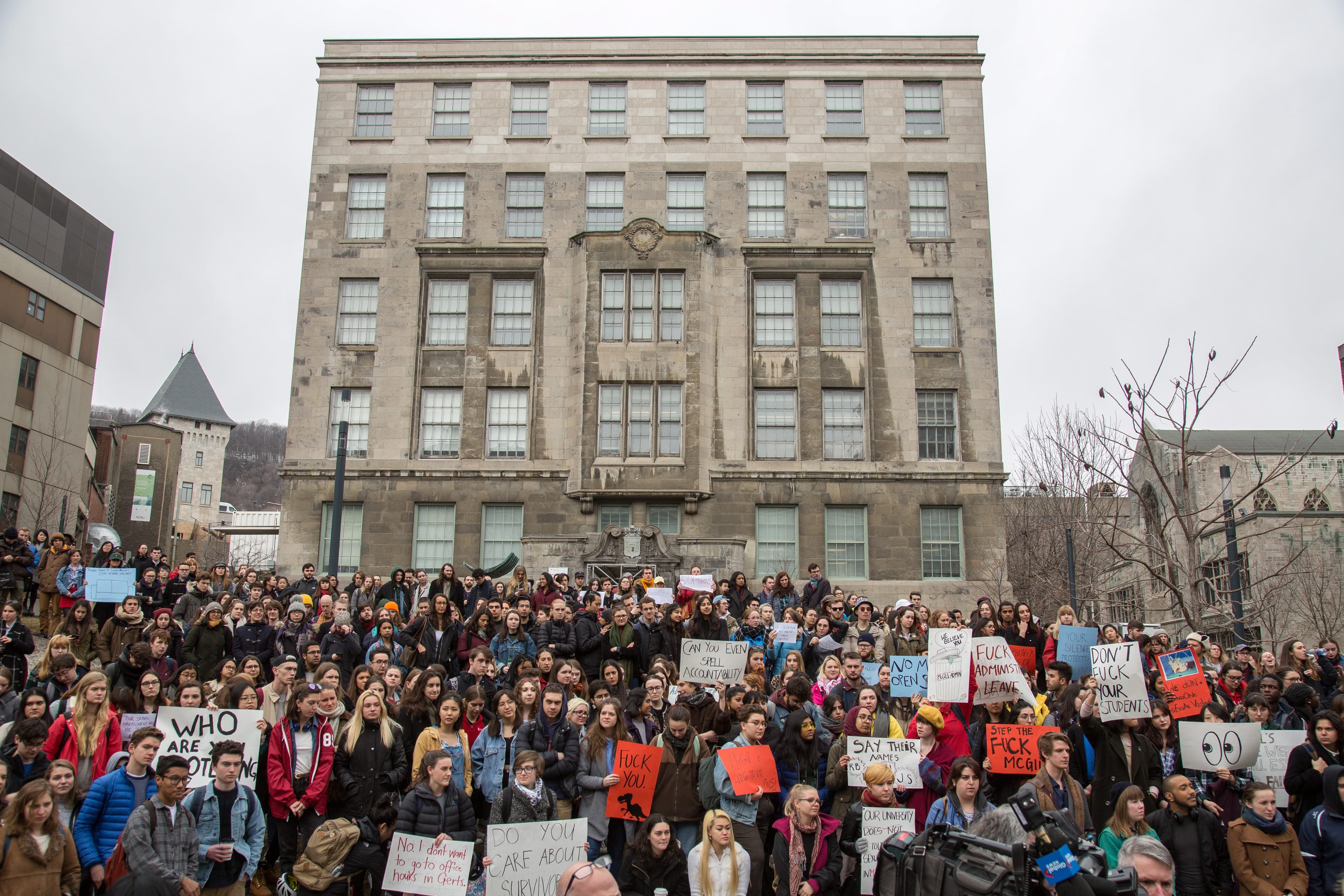 McGill fails to protect against sexually abusive professors, students say