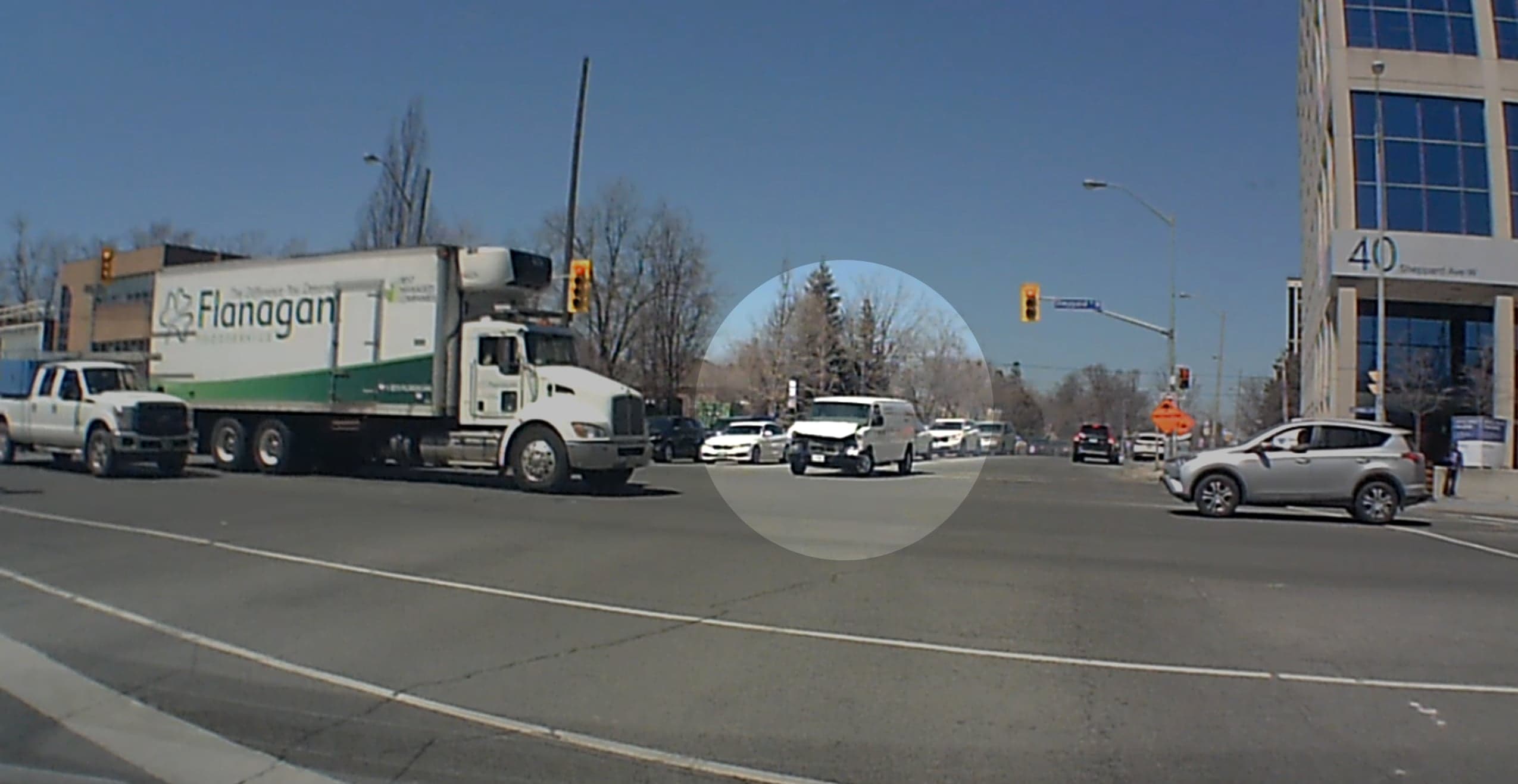 Dash cam video and witness provide new details about the route of Toronto van attack