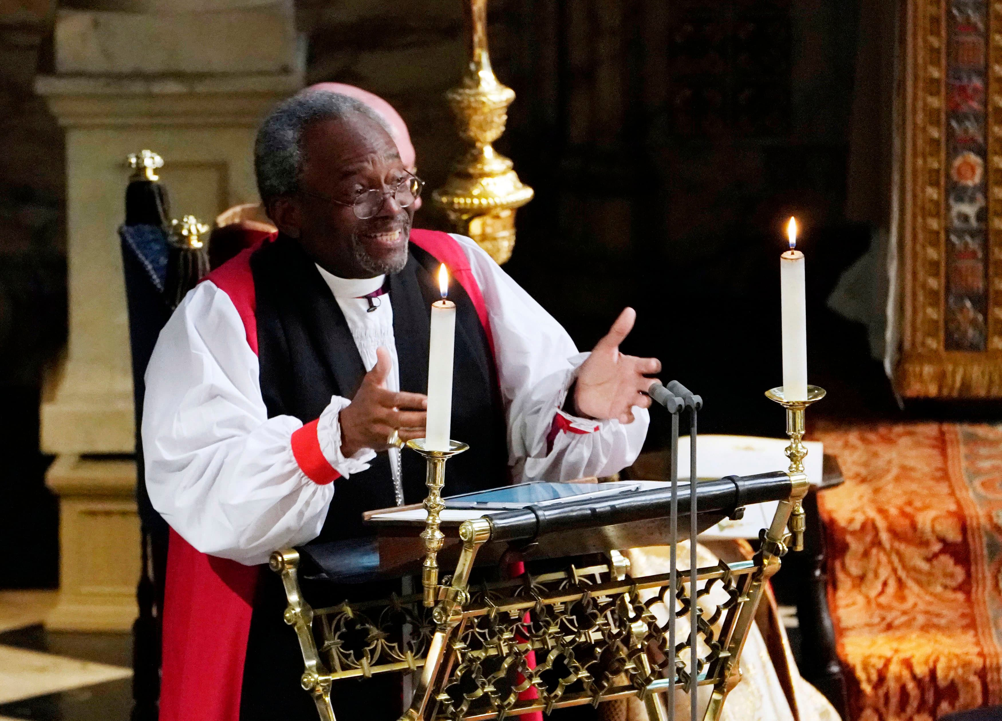 Michael Curry's stunning royal wedding sermon: 'Imagine a world where love is the way' - transcript