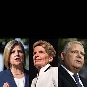 Ontario election 2018: Kathleen Wynne, Doug Ford and Andrea Horwath face off in first debate