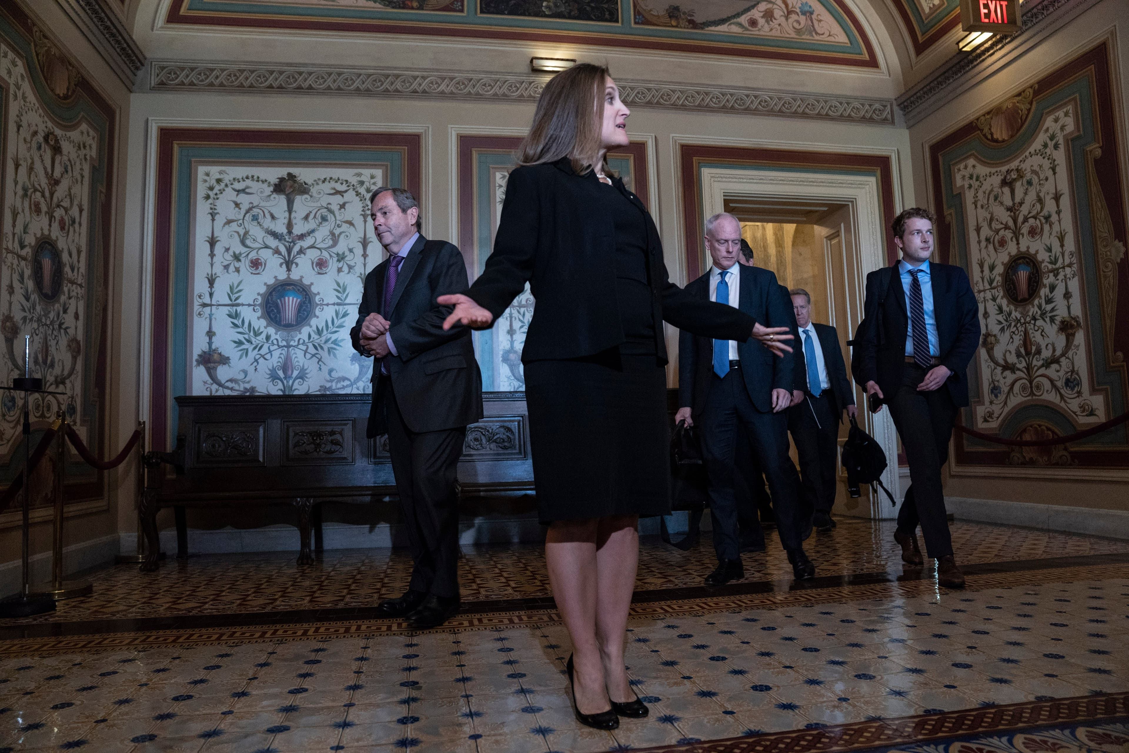 Can Chrystia Freeland talk some sense into the Americans?
