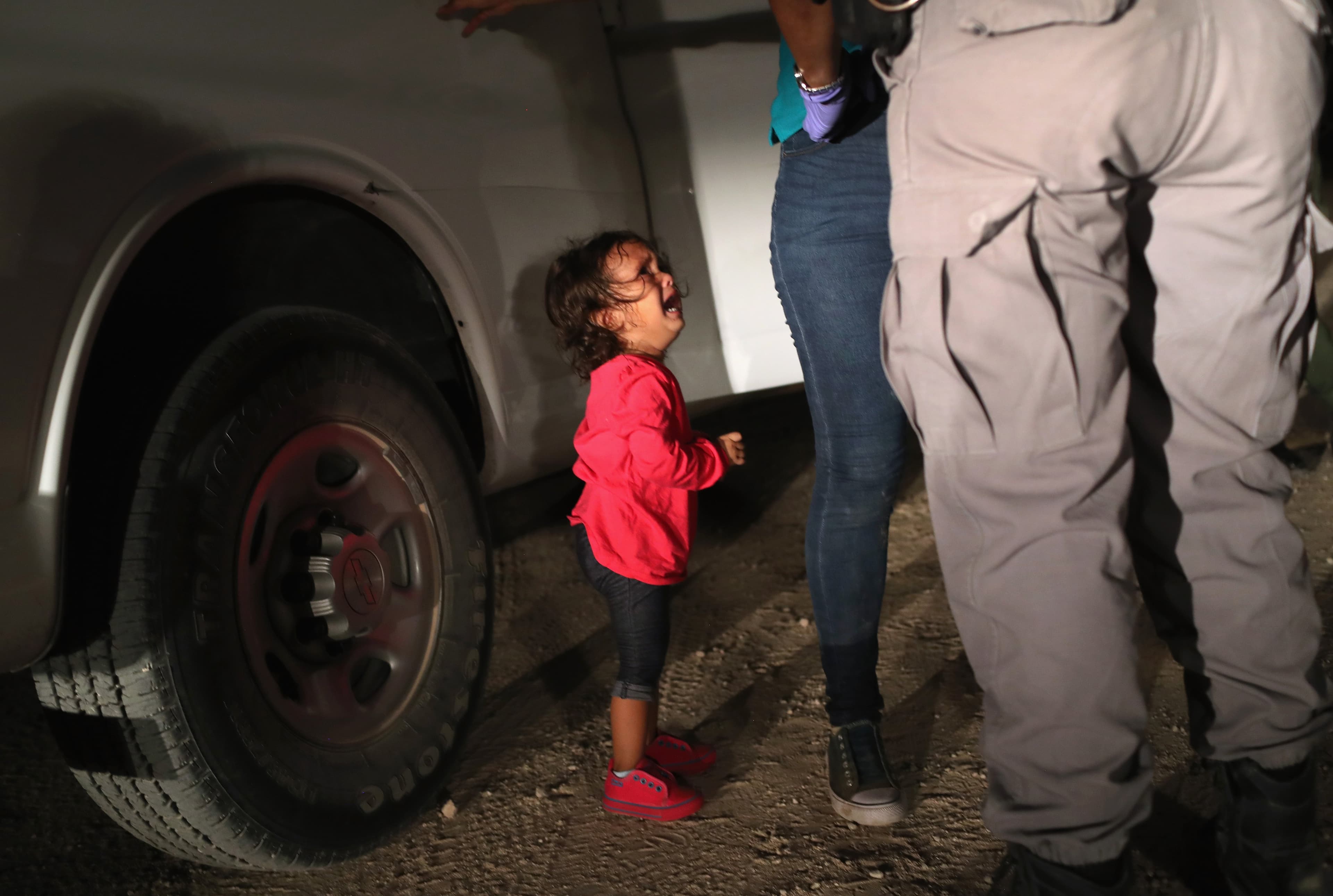 The story behind the 'little girl' photo that's turning the world against Trump's border policy