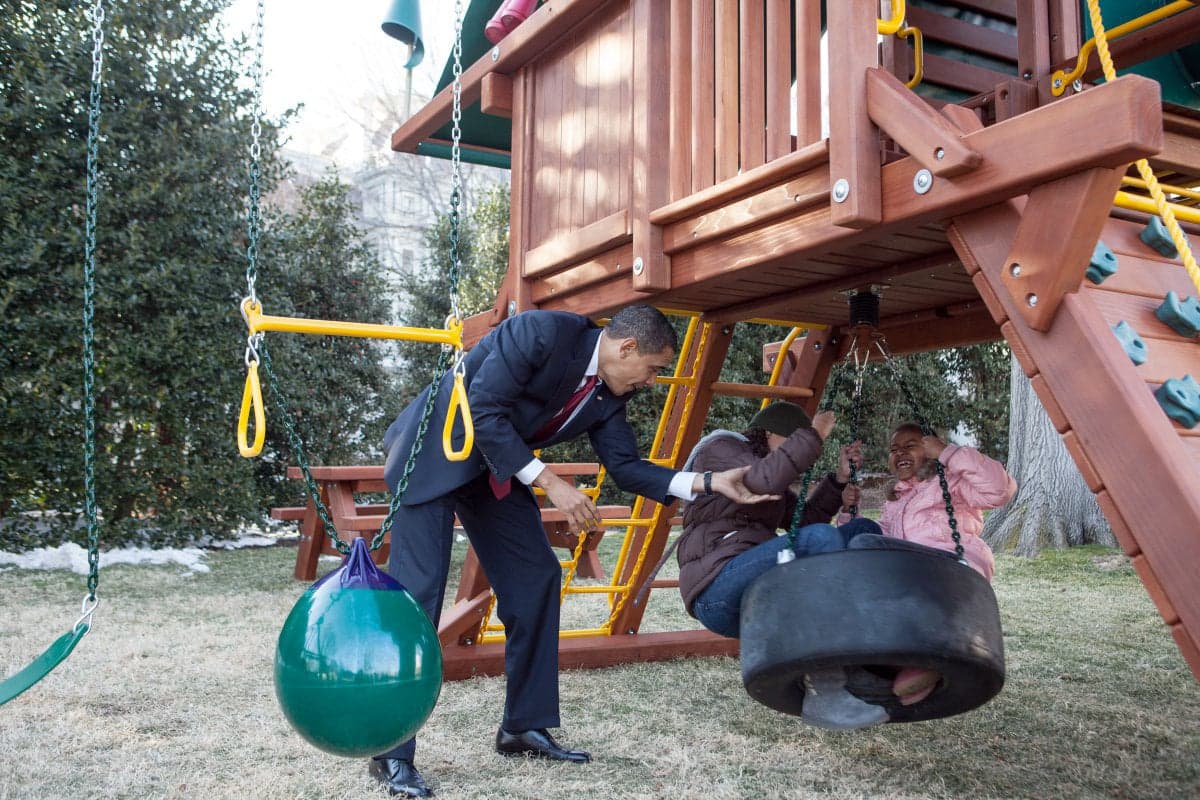 Justin Trudeau's swing set: Which world leader had the best playground?