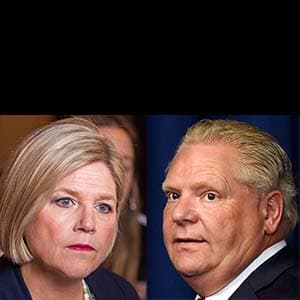 The Maclean's-Pollara Ontario election poll shows Doug Ford and Andrea Horwath in photo finish